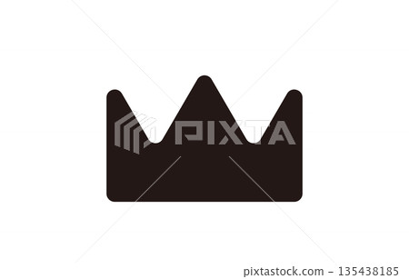 Simple crown shape Simple crown shape 135438185