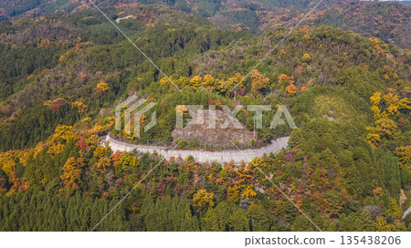 Nov 24 2025 Serene Takagamine Kaido Landscape in Kyoto, Japan Nov 24 2025 Serene Takagamine Kaido Landscape in Kyoto, Japan 135438206