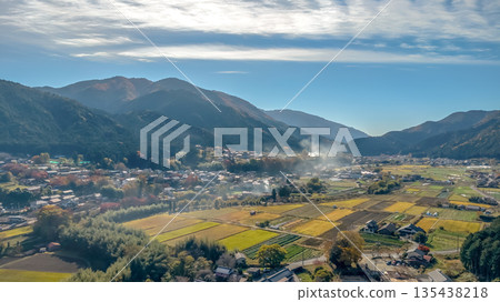 Nov 23 2025 Lush Meadow in Ohara Kyoto Rural Countryside 135438218