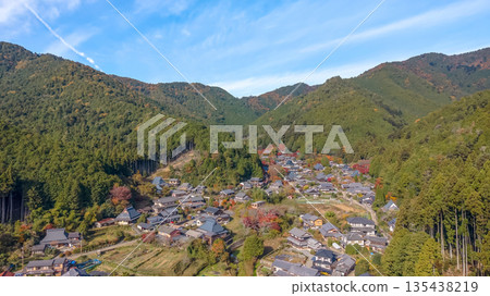 Nov 23 2025 Lush Meadow in Ohara Kyoto Rural Countryside 135438219