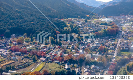 Nov 23 2025 Lush Meadow in Ohara Kyoto Rural Countryside Nov 23 2025 Lush Meadow in Ohara Kyoto Rural Countryside 135438258
