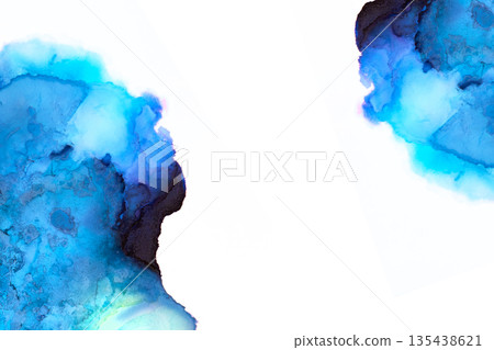 Alcohol ink adult beautiful background image 135438621