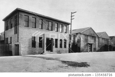 Prewar and wartime architecture, modern architecture, Showa era offices Prewar and wartime architecture, modern architecture, Showa era offices 135438716