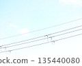 Photo of power lines and the sky 135440080