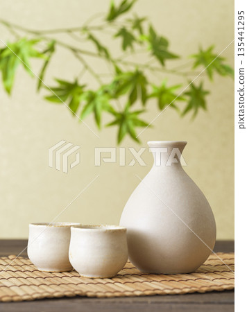 日本清酒圖片套裝 135441295