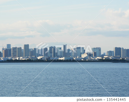 Tokyo landscape seen from Tokyo Disney Resort 135441445