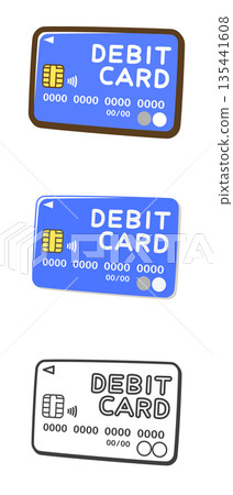 debit card 135441608