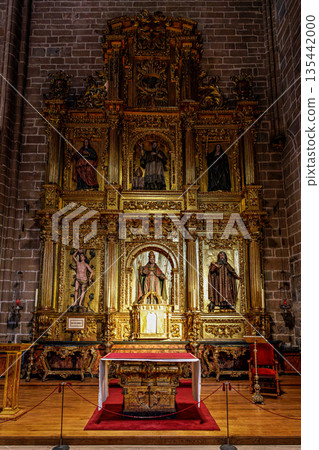 Interior of the Cathedral Saint Mary in Pamplona, Navarre, Spain Interior of the Cathedral Saint Mary in Pamplona, Navarre, Spain 135442000