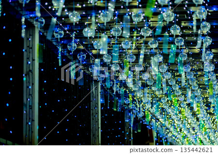 【愛知縣飛島村】飛島宵燈：風鈴與燈光交相輝映的壯麗景色 135442621