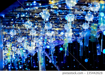 [Tobishima Village, Aichi Prefecture] Tobishima Yoi Akari: A Spectacular View of Wind Chimes and Illuminations 135442628