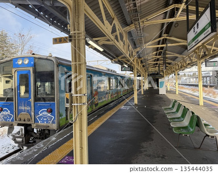 Scenery on which the train runs Scenery on which the train runs 135444035