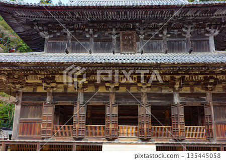 兵庫縣姬路市昭寺圓教寺大殿的秋景 兵庫縣姬路市昭寺圓教寺大殿的秋景 135445058