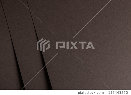 Paper brown dark premium matte backdrop. Smooth pastel surface with minimalistic texture and fine 135445250