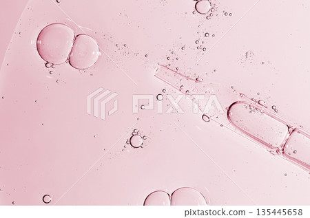 Skin serum or shampoo or shower gel or moisturizing gel. A cosmetic product for body care. Skin serum or shampoo or shower gel or moisturizing gel. A cosmetic product for body care. 135445658
