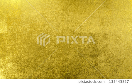 Gold metallic surface 3d background 135445827