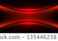 Red futuristic abstract background with glowing curves and deep shadows for high tech design 135446238