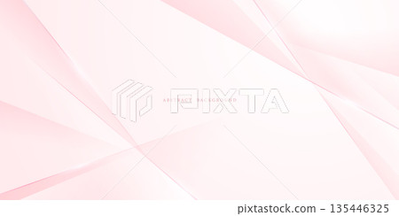 Modern pink abstract design background. Vector illustration. 135446325