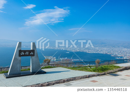 Spring view of Mt. Hakodate, Hokkaido 02 Spring view of Mt. Hakodate, Hokkaido 02 135446518
