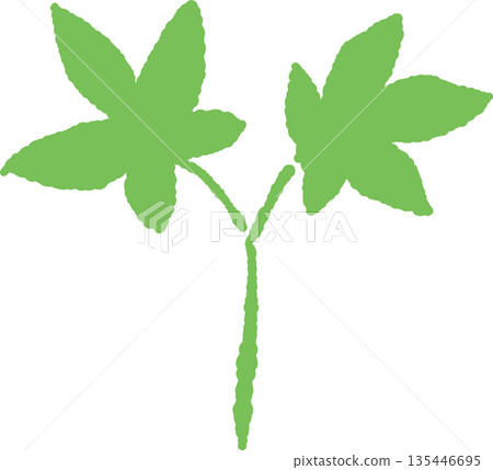 手繪彩色剪紙花蕾素材,非常適合清新綠意的季節。 手繪彩色剪紙花蕾素材,非常適合清新綠意的季節。 135446695