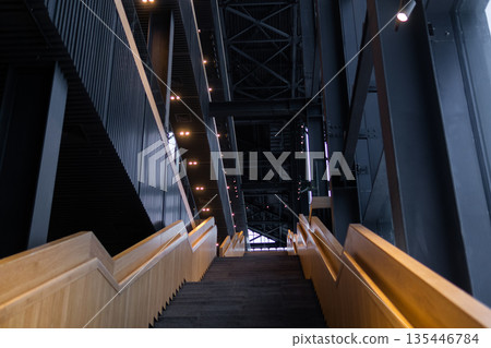 Interior of the new building of Perm State Art Gallery Interior of the new building of Perm State Art Gallery 135446784