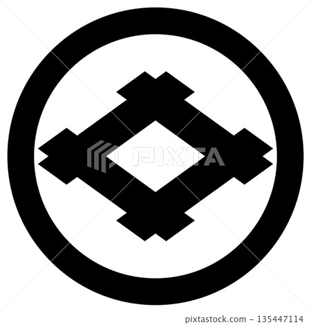 它被稱為菱形圖案的圓圈，是梶川正幸、末吉義康和淺井正孝的家族徽章。 135447114