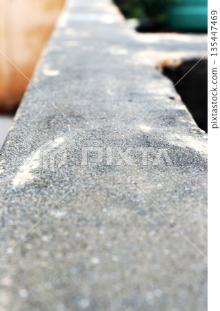 Concrete Surface Texture With Shallow Depth of Field 135447469