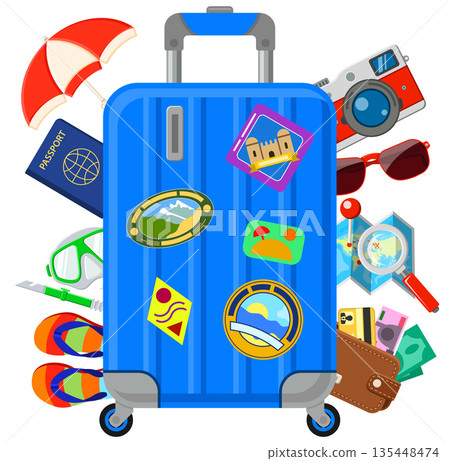 Vacation and Summer Concept Vacation and Summer Concept 135448474