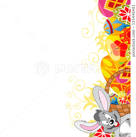 Easter Frame Easter Frame 135448481