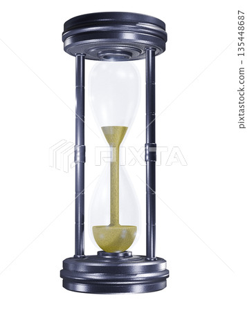 Hourglass sand clock sand glass (transparent material) Hourglass sand clock sand glass (transparent material) 135448687