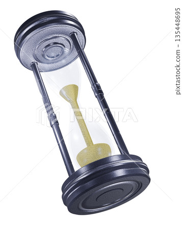 Hourglass sand clock sand glass (transparent material) Hourglass sand clock sand glass (transparent material) 135448695
