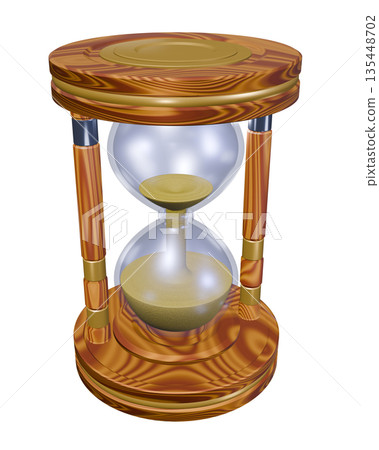 沙漏 沙鐘 沙漏（透明材質） 135448702