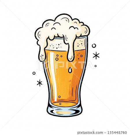 Illustration of liquor Illustration of liquor 135448760