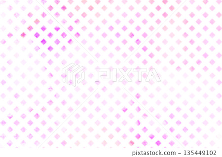 Watercolor-style frame checkered pattern 135449102