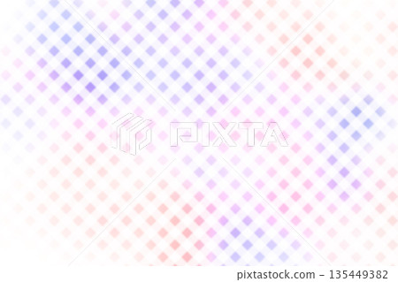 可愛的水彩格子背景 135449382