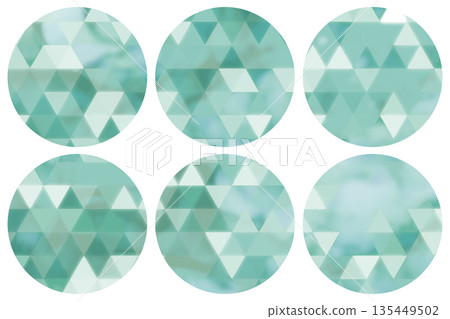 Mosaic Circle 6 Types Mosaic Circle 6 Types 135449502