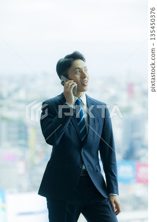 A businessman to call A businessman to call 135450376