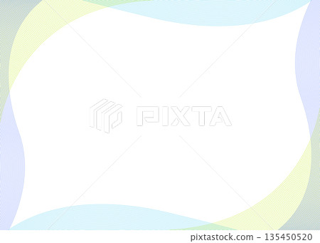 簡潔的曲線背景,邊框 簡潔的曲線背景,邊框 135450520