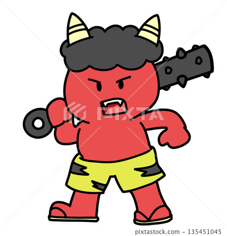 A demon with a bar A demon with a bar 135451045