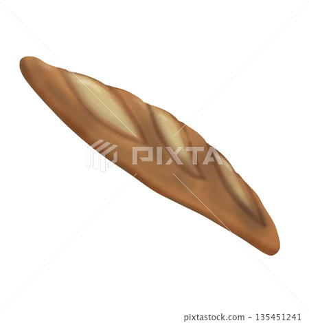 法式長棍麵包圖 135451241