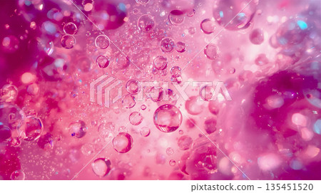 abstract background with colorful spots oil paints 135451520