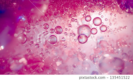 drops on a red background 135451522