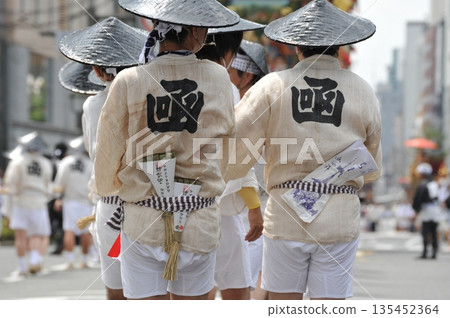 Kyoto Gion Festival Yamahoko Procession Kankokuboko Kyoto Gion Festival Yamahoko Procession Kankokuboko 135452364