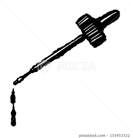 Aroma and fragrance hand-drawn monochrome illustration material set (essential oils, incense, patterns, etc.) Aroma and fragrance hand-drawn monochrome illustration material set (essential oils, incense, patterns, etc.) 135453322