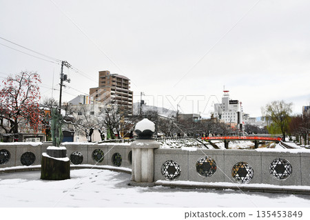 Snow bag side of Tottori city _01 Snow bag side of Tottori city _01 135453849