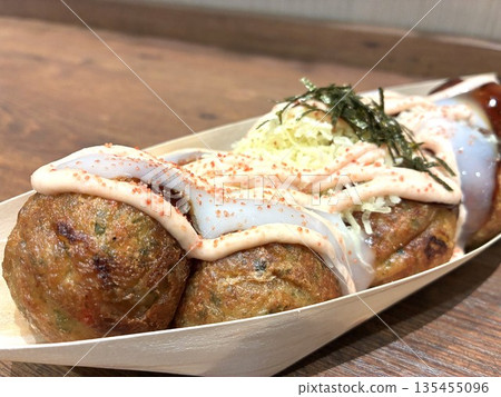 限時供應章魚燒“焦香醬油、糯米起司和明太子” 限時供應章魚燒“焦香醬油、糯米起司和明太子” 135455096