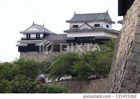 松山城:乾塔(愛媛郡松山市) 松山城:乾塔(愛媛郡松山市) 135455362