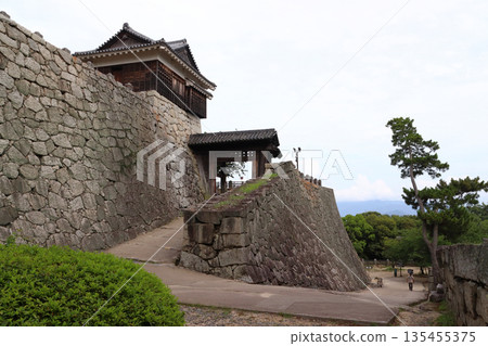 松山城：筒井門、隱門（愛媛郡松山市） 135455375