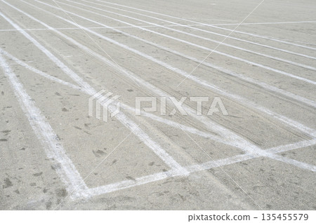 Schoolyard relay course background material Schoolyard relay course background material 135455579