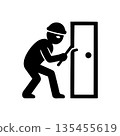 Forced Entry and Burglary Icon 135455619