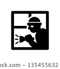 Peeping and Night Burglary Icon 135455632